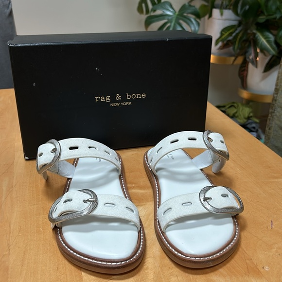 Like New with Box -Rag & Bone Suede Ansley sandal - Picture 1 of 10